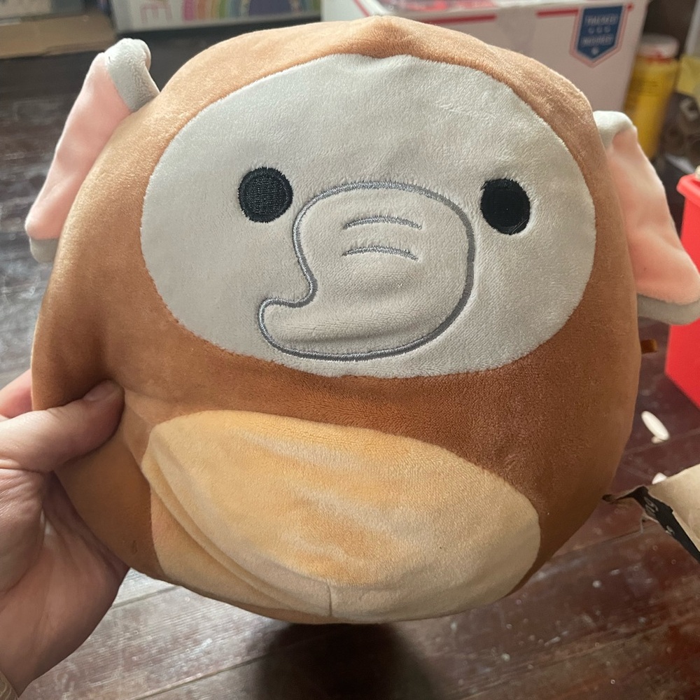 Mila the Beaver Disguised Elephant Squishmallow
